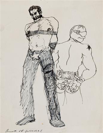 CHUCK ARNETT (1928-1988) Fifteen drawings from San Francisco.